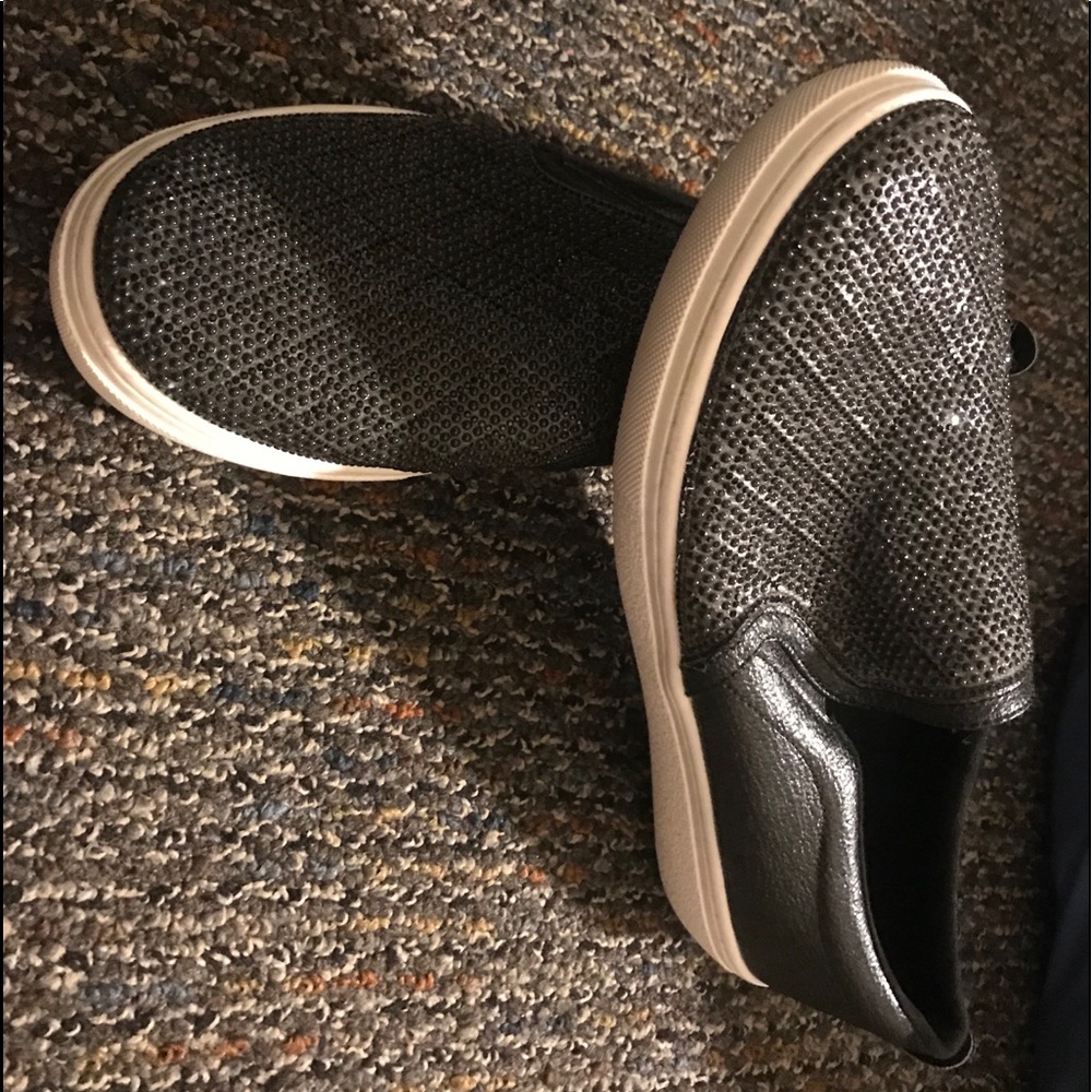 Bedazzled Skecher Slip ons